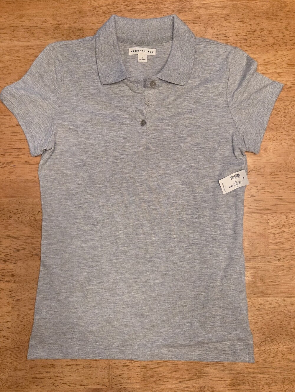 Aeropostale Gray Polo